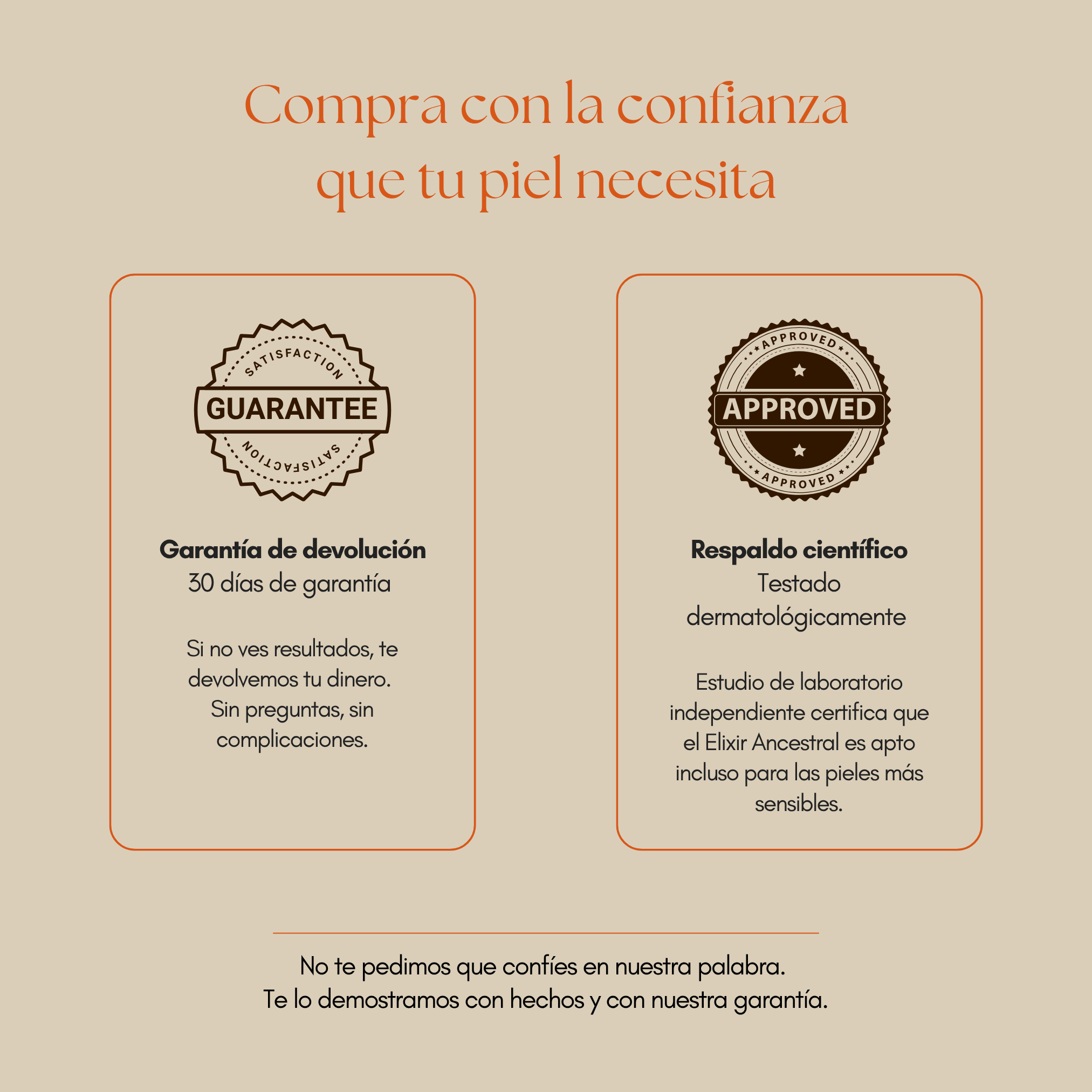 Elixir Ancestral - fórmula ayurvédica para pieles que ya lo han probado todo