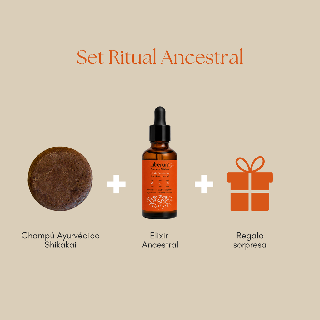 Set de Belleza Ancestral - El ritual completo para transformar piel y cabello desde la raíz