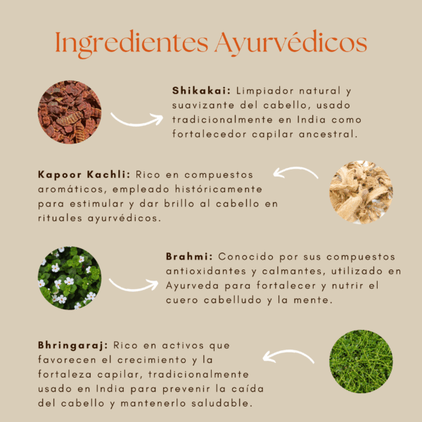 Champú Ayurvédico Shikakai 100g