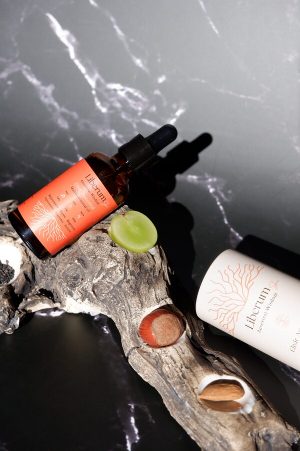 elixir ancestral aceite multifunción para rostro, piel, cabello y uñas rejuvenecedor natural Elixir Ancestral Aceite Multifunción 50ml